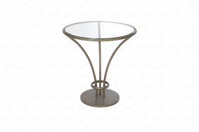 POMPEA bistro table- with glass