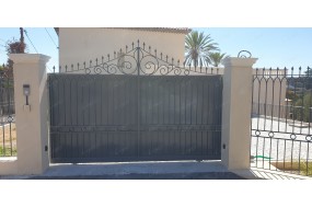 JUNON entrance gate - not hammered