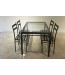 ARES glass dining table
