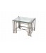 Tables gigognes HERMES laiton